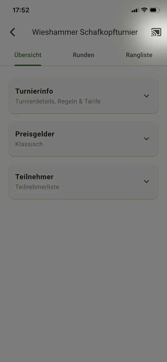 Auf die Leinwand
